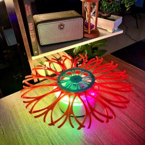 Vòng quay ảo giác LED RGB Dynamic Space