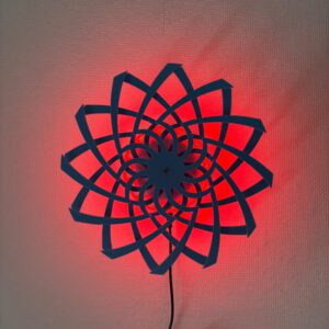 Vòng quay ảo giác LED RGB Dynamic Space